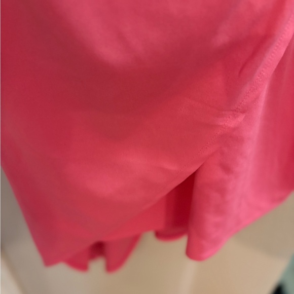 Planet Gold One Shoulder Pink Dress - Picture 2 of 5